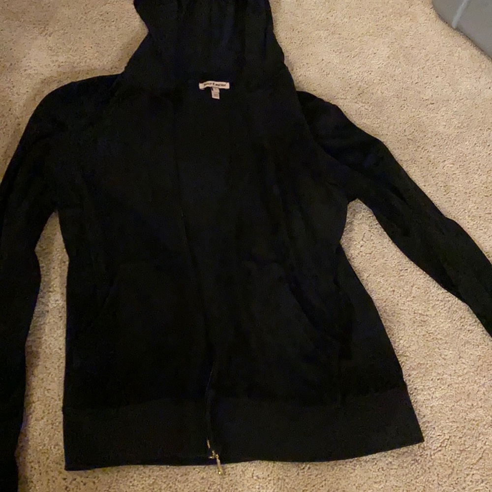 Black zip up